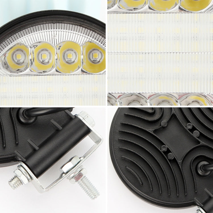 Faretto LED rotondo 15W 4 pollici luce bianca auto SUV