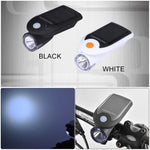 Luce anteriore solare USB 3W per bici e moto