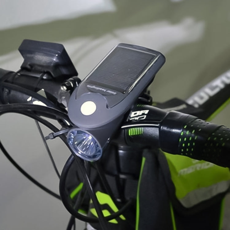 Luce anteriore solare USB 3W per bici e moto