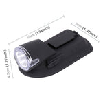 Luce anteriore solare USB 3W per bici e moto