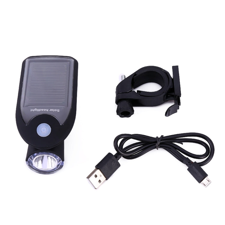 Luce anteriore solare USB 3W per bici e moto