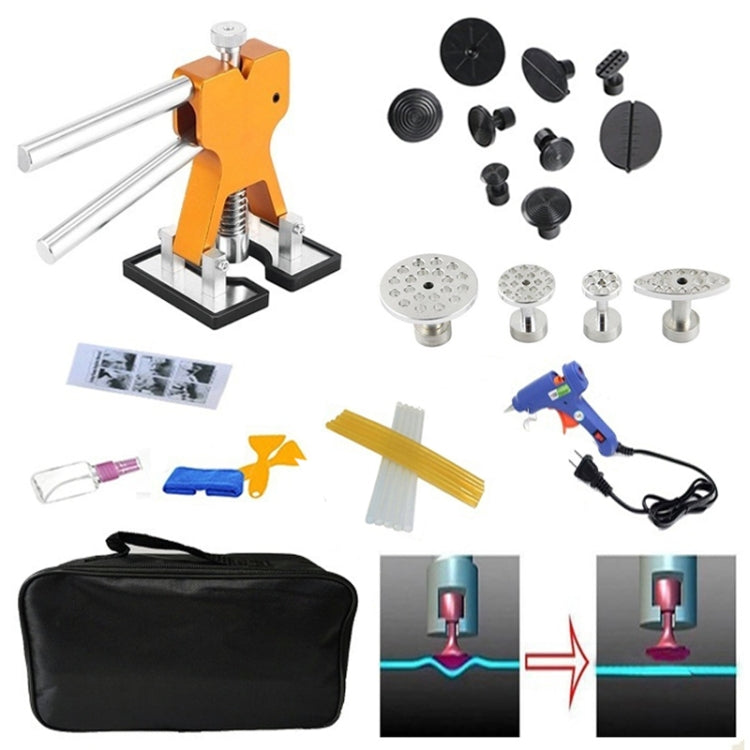 Kit 29 in 1 riparazione ammaccature auto con pistola colla 20W