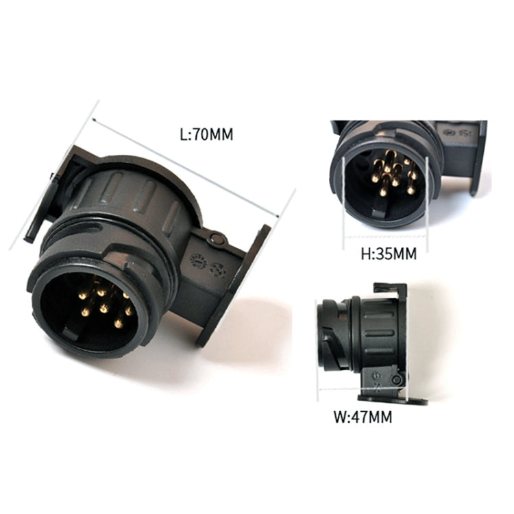 Adattatore presa auto 12V da 13 pin a 7 pin per rimorchio