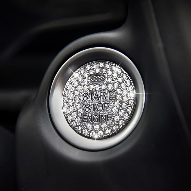 Adesivo decorativo per pulsante avvio motore Mazda