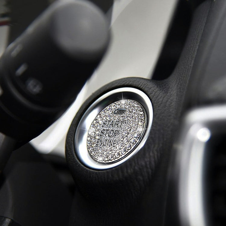Adesivo decorativo per pulsante avvio motore Mazda