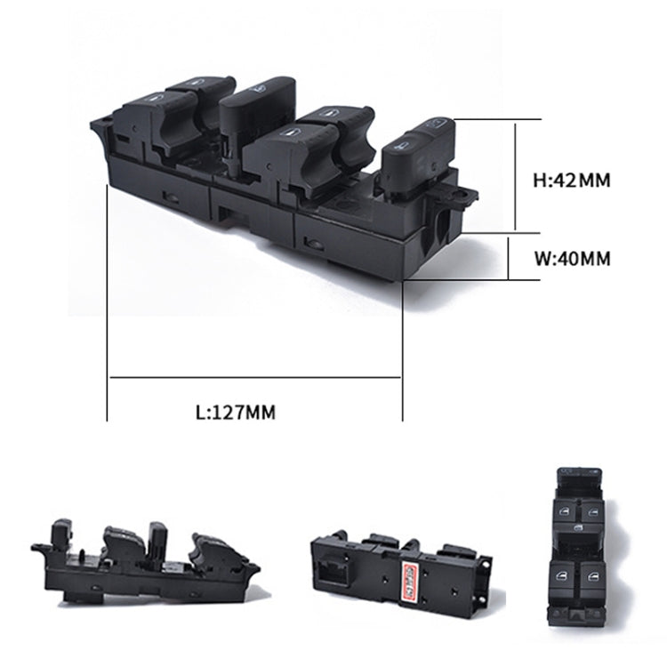 Interruttore sollevatore vetro Volkswagen 1J4959857D