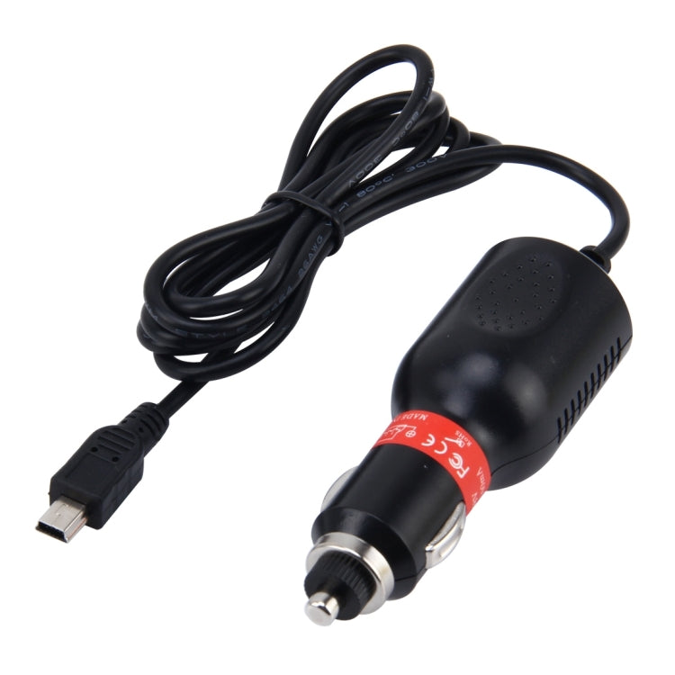 Adattatore auto mini USB ingresso 10-48V uscita 5V 2A cavo 1m