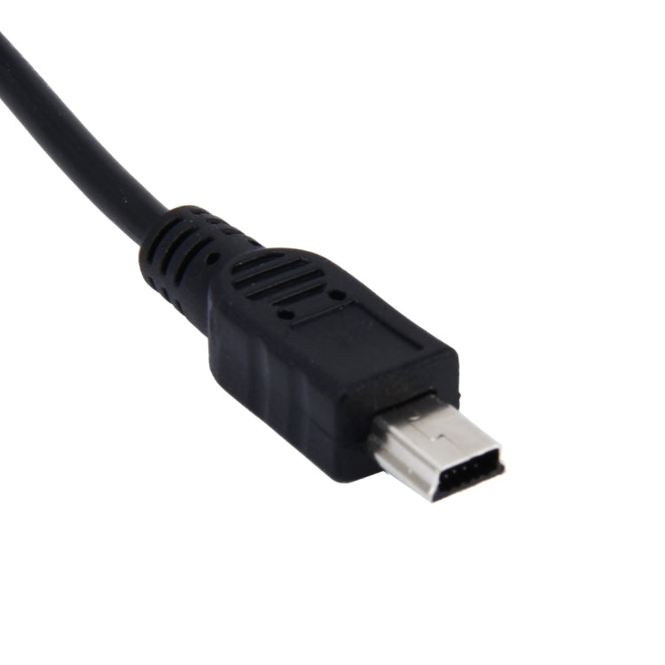 Adattatore auto mini USB ingresso 10-48V uscita 5V 2A cavo 1m