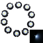 10 lampadine LED T6.5 0,3W per cruscotto auto