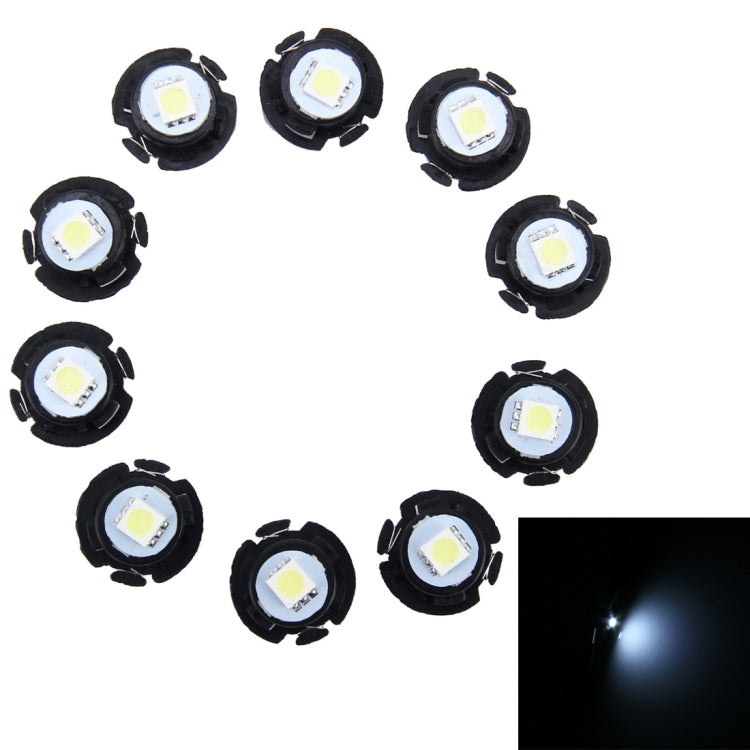 10 lampadine LED T6.5 0,3W per cruscotto auto