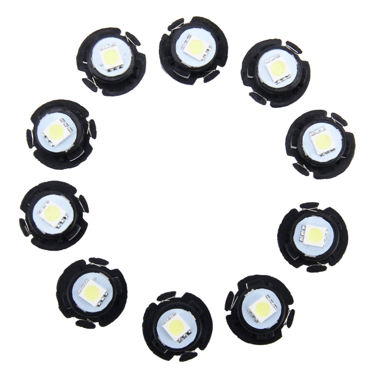 10 lampadine LED T6.5 0,3W per cruscotto auto