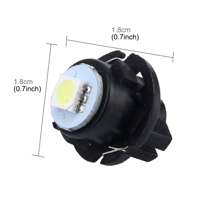 10 lampadine LED T6.5 0,3W per cruscotto auto