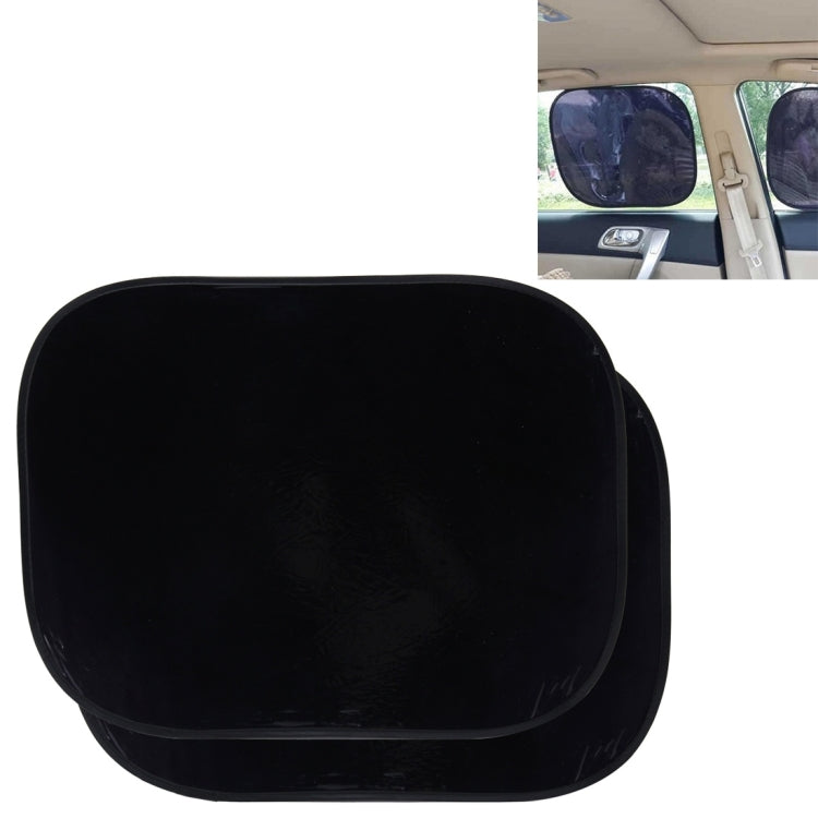 Set 2 parasole per finestrino auto laterale 45x37 cm