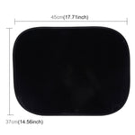 Set 2 parasole per finestrino auto laterale 45x37 cm