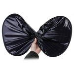 Set 2 parasole per finestrino auto laterale 45x37 cm