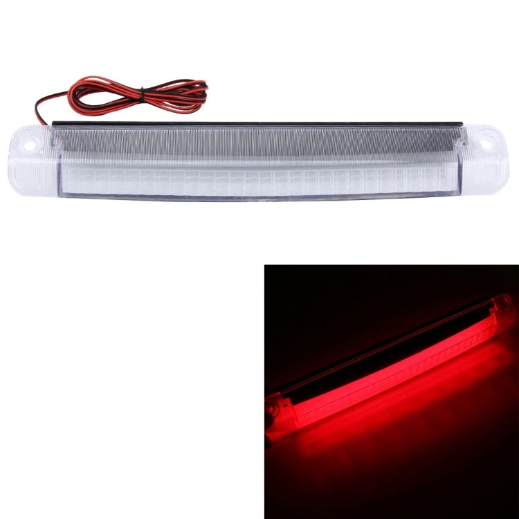 Terza luce freno auto con 18 LED e cavo 80 cm