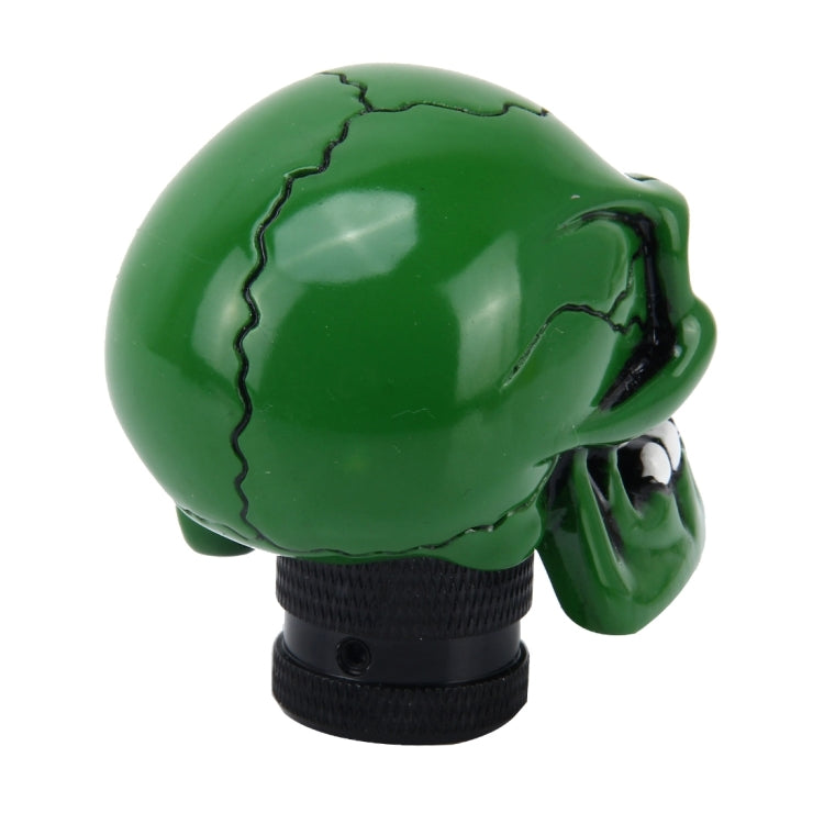 Pomello cambio auto testa di teschio in ABS universale