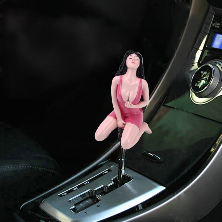 Pomello cambio universale in ABS con coperture in gomma