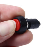 Pulsante ON-OFF con cappuccio rotondo 2 pin universale auto