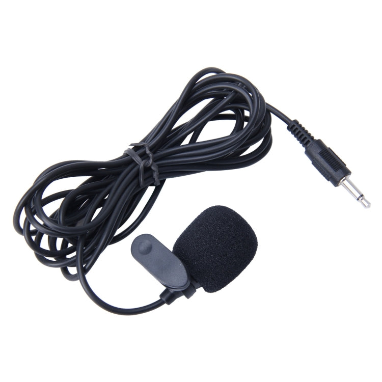 Microfono auto cablato con clip e jack 3,5 mm cavo 2,1 m