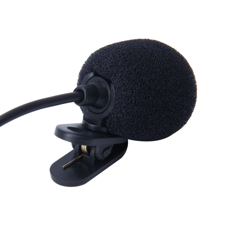 Microfono auto cablato con clip e jack 3,5 mm cavo 2,1 m