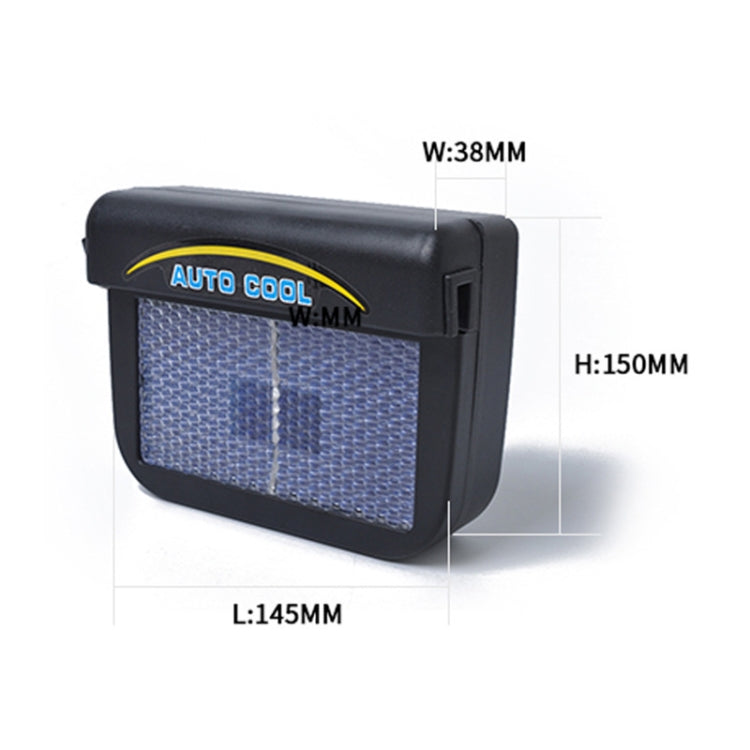 Ventola di raffreddamento solare per auto CH-96