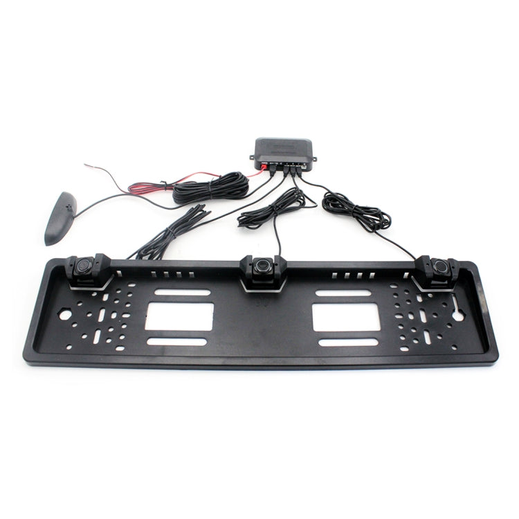 Sensori parcheggio auto PZ300L con 3 rilevatori radar