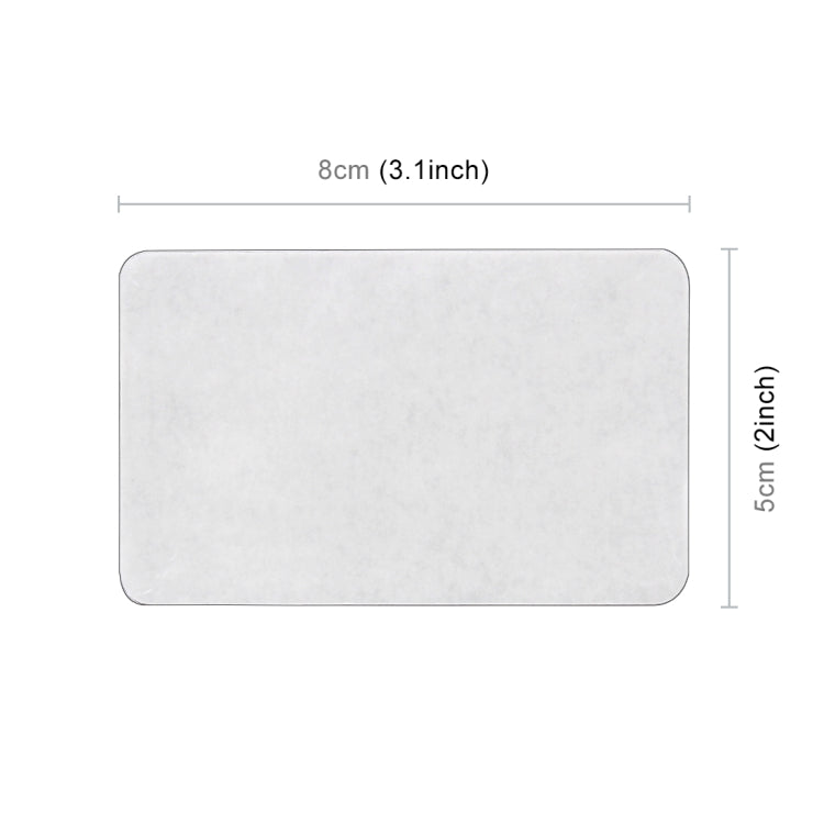 Adesivo decorativo auto bandiera USA in alluminio 10x8 cm - immagine 3
