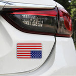 Adesivo decorativo auto bandiera USA in alluminio 10x8 cm - immagine 5