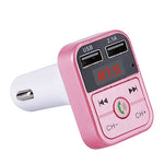 Trasmettitore FM Bluetooth doppia USB per auto con vivavoce