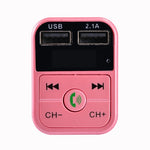 Trasmettitore FM Bluetooth doppia USB per auto con vivavoce