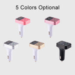 Trasmettitore FM Bluetooth doppia USB per auto con vivavoce