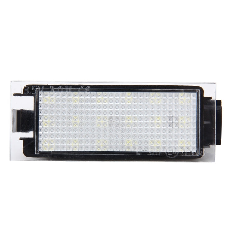 Luce targa LED 2 pezzi per Renault Clio 3, Laguna, Megane