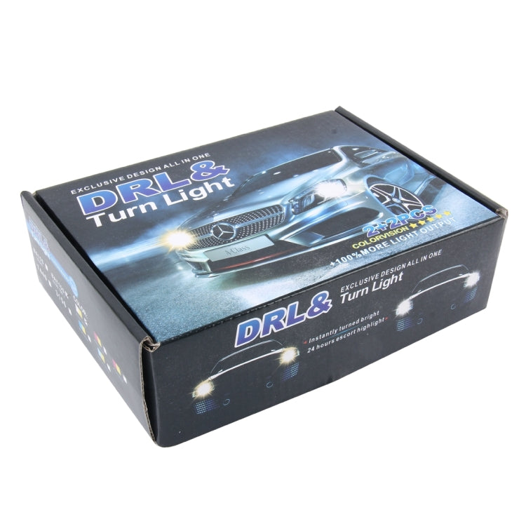 Lampadina 1156 BA15S 5W 66LED SMD luce bianca e gialla