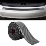 Adesivo decorativo per soglia portiera auto 7 cm x 3 m nero