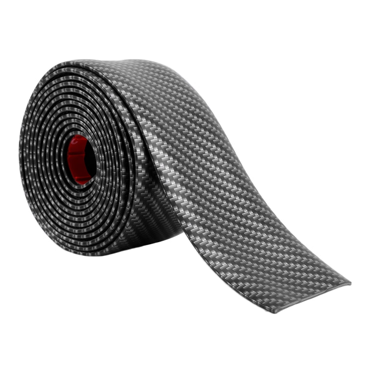 Adesivo decorativo per soglia portiera auto 7 cm x 3 m nero