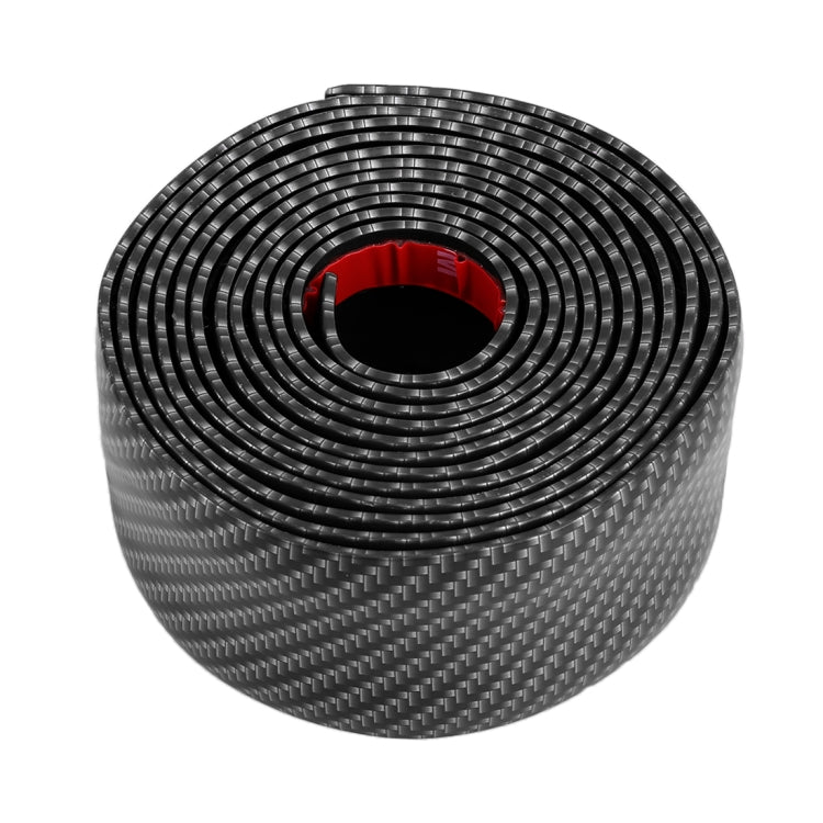 Adesivo decorativo per soglia portiera auto 7 cm x 3 m nero