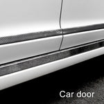 Adesivo decorativo universale per soglia portiera auto 10x3m