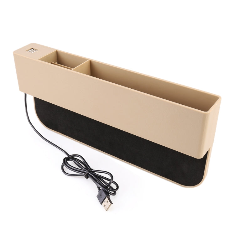 Scatola portaoggetti laterale auto con 2 porte USB