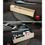 Scatola portaoggetti laterale auto con 2 porte USB