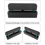 Scatola portaoggetti laterale auto con 2 porte USB