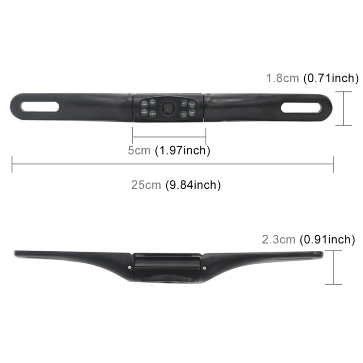 Telecamera posteriore auto angolo 120° PZ413-C