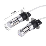 Fendinebbia LED H3 10W 30 SMD-4014 DC 12V 2 pezzi