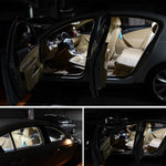 Luce targa auto 41mm 6000K 80LM 49 LED con decodificatore