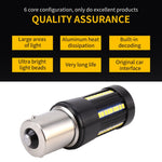 Lampade LED 1156 BA15S 6000K 8,2W per luci auto