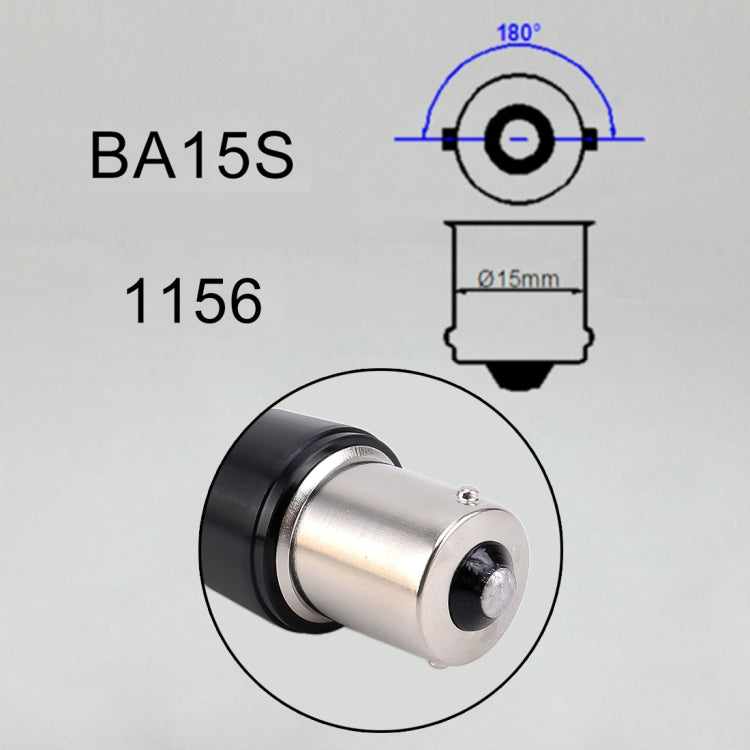 Lampade LED 1156 BA15S 6000K 8,2W per luci auto