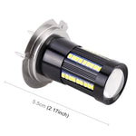 Lampade fendinebbia H7 6000K 66 LED SMD 8,2W DC9-16V