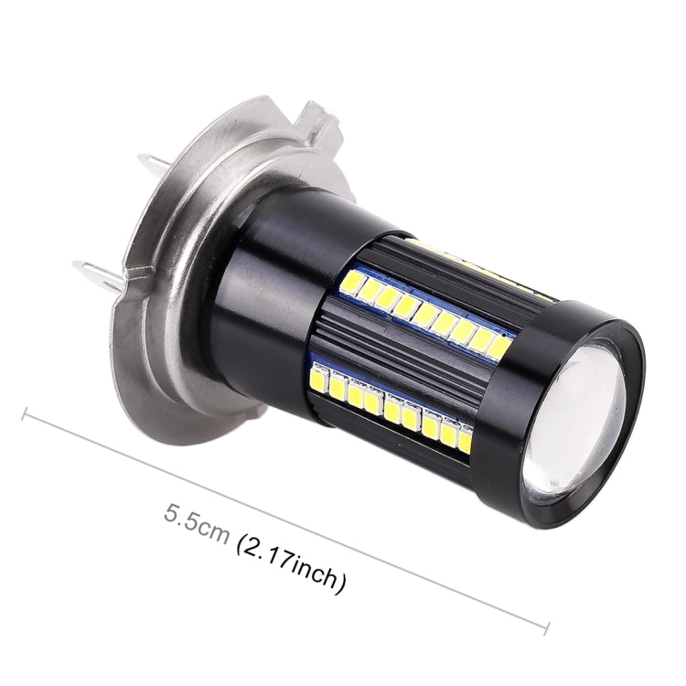 Lampade fendinebbia H7 6000K 66 LED SMD 8,2W DC9-16V