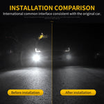 Lampade fendinebbia H7 6000K 66 LED SMD 8,2W DC9-16V