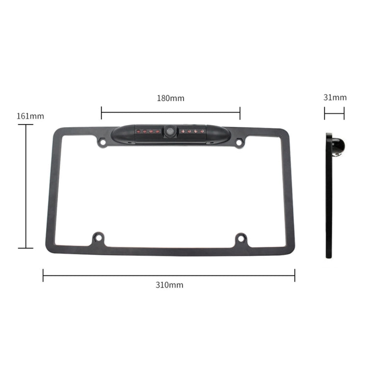 Telecamera posteriore auto angolo 120° PZ422